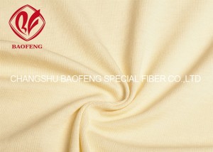 60/40 aramid/Lenzing FR knitting fabric