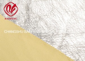 Para-aramid fabric Aluminized
