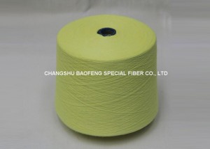 Cut resistant para-aramid yarn