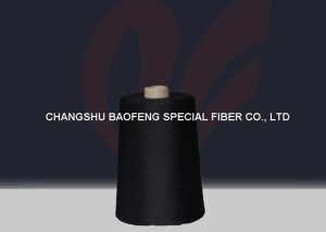 para-aramid yarn black color