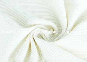 Tissu tricoté 50/50 méta-aramide/Lenzing FR en 200g/m² écru