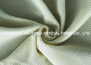 Tessuto a maglia 60/40 in aramide/Lenzing FR